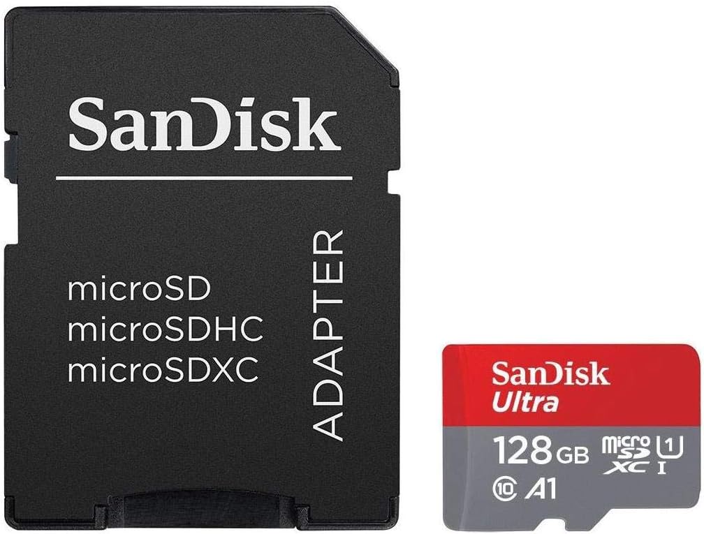 Cartão de Memória SanDisk Micro SD, 128Gb