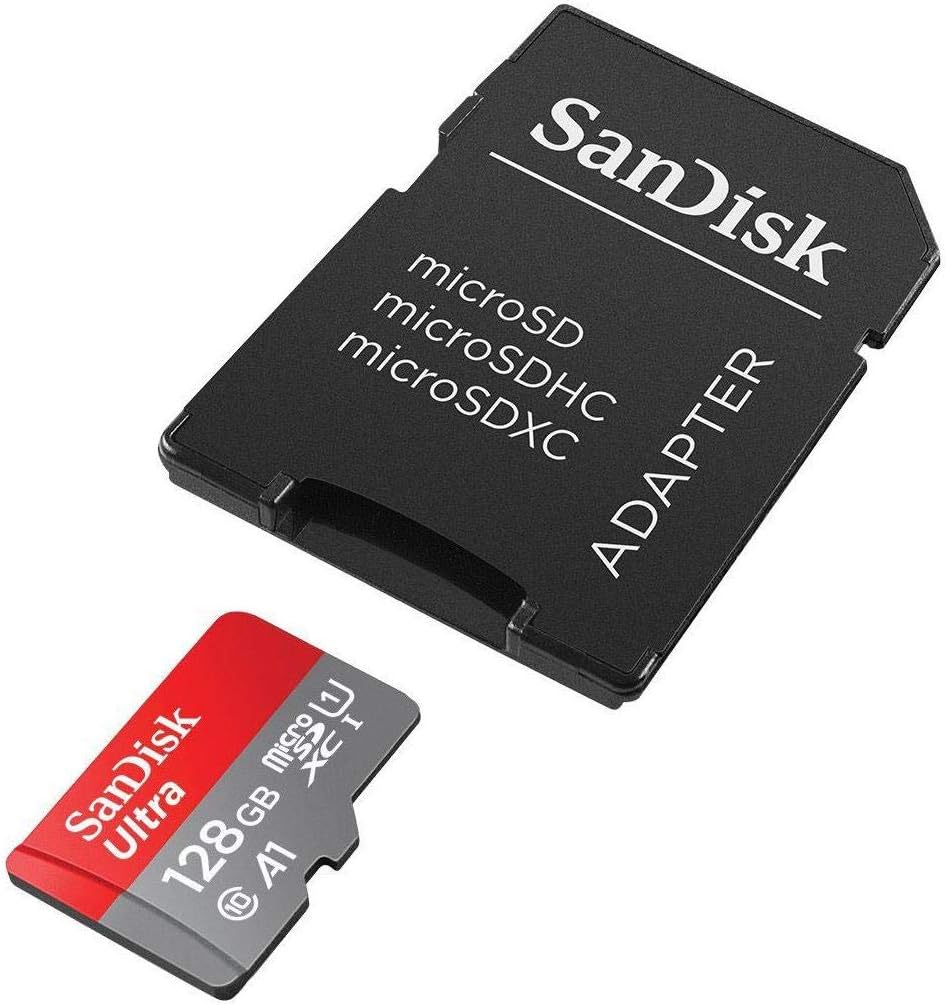 Cartão de Memória SanDisk Micro SD, 128Gb
