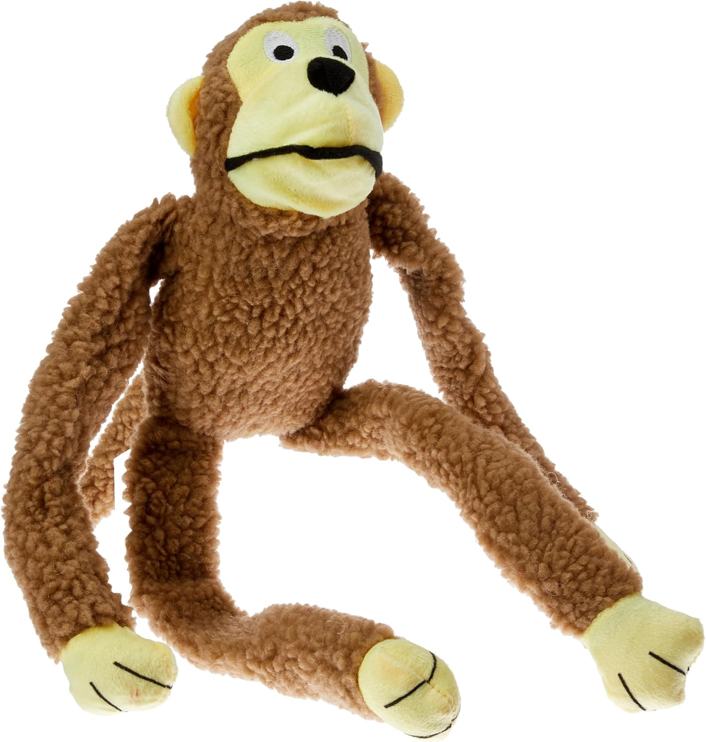 Brinquedo Macaco Chalesco para Cães – Pelúcia Interativa para Brincadeiras e Convivência Familiar