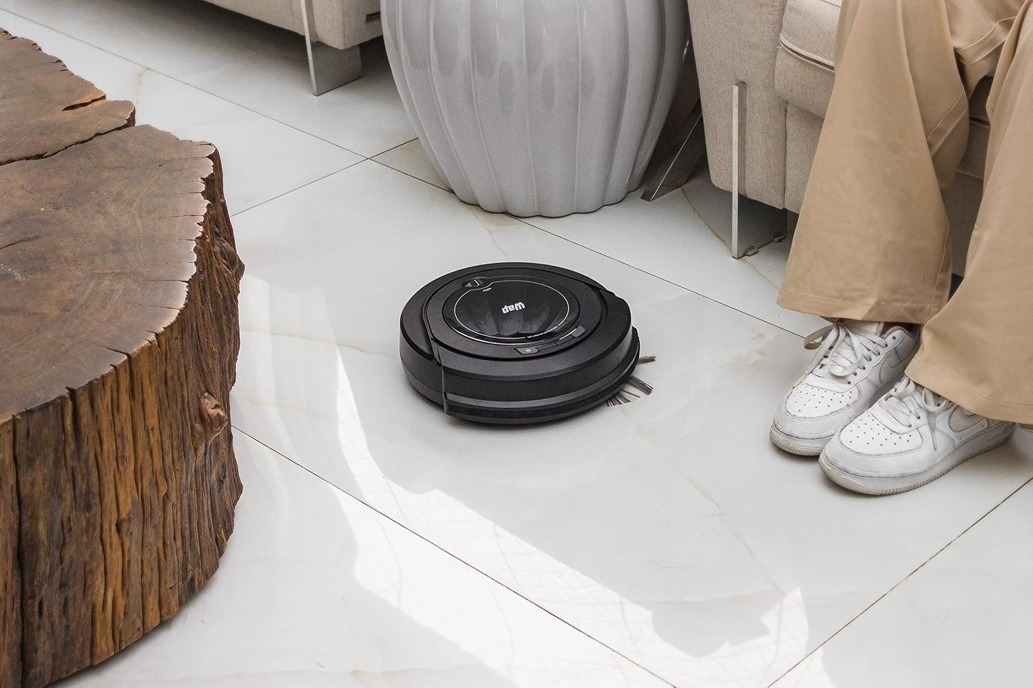 WAP Aspirador de Pó Robô ROBOT W90 3 em 1