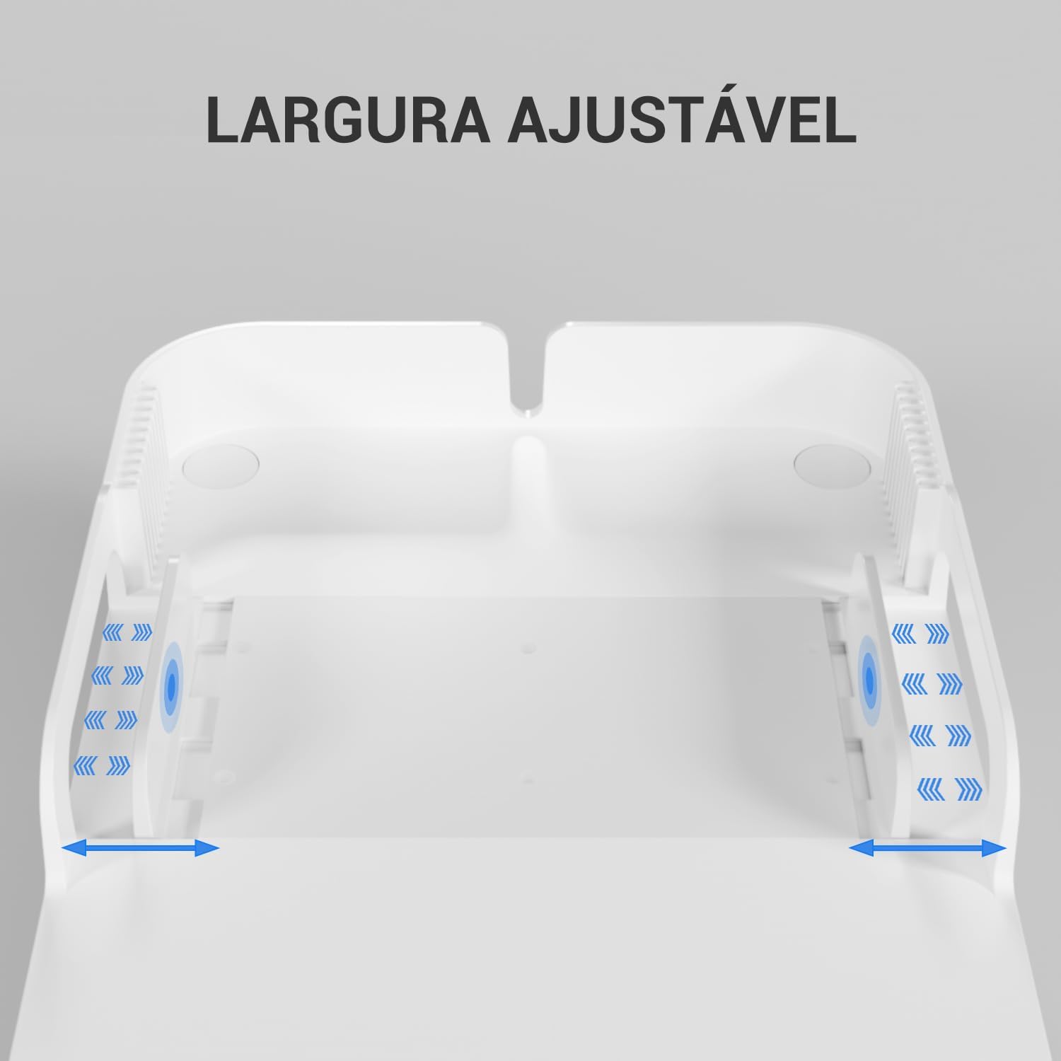 Suporte Ajustável para Comedouro de Gatos, Suporte Elevado para Comedouros Automáticos 4,5 cm, Antiderrapante, Ajustável