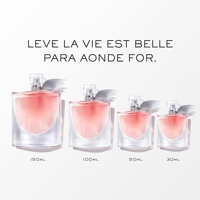 Lancôme Perfume Feminino La Vie Est Belle Eau de Parfum - Fragrância Floral Gourmand Inebriante com Íris Nobre e Baunilha, Aroma de Felicidade e Feminilidade