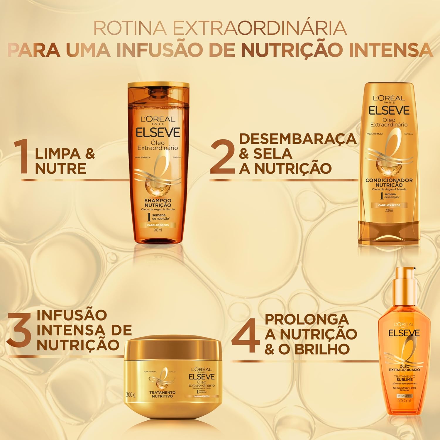 L'Oréal Paris Elseve Óleo Extraordinário Finalizador Capilar 100ml