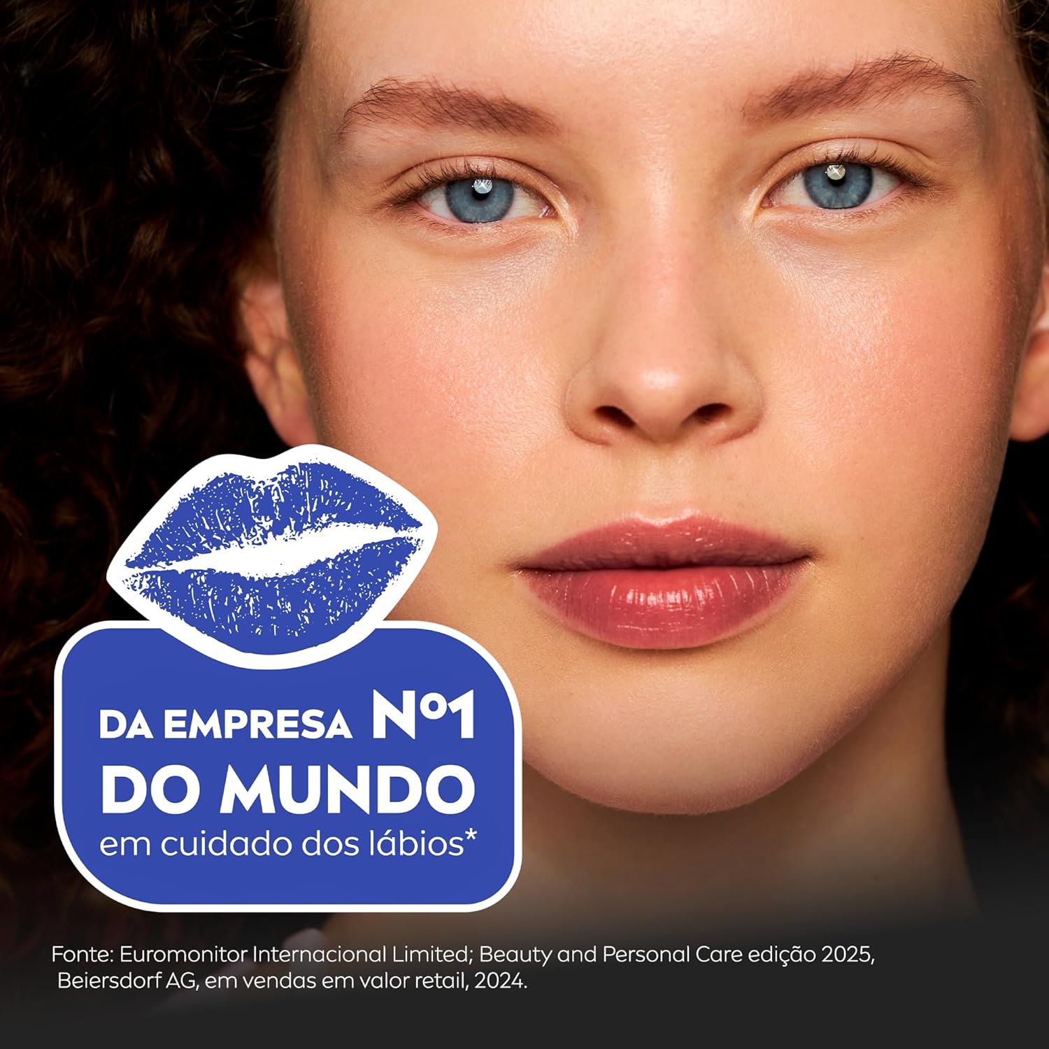 NIVEA Hidratante Labial Amora Shine 4,8g