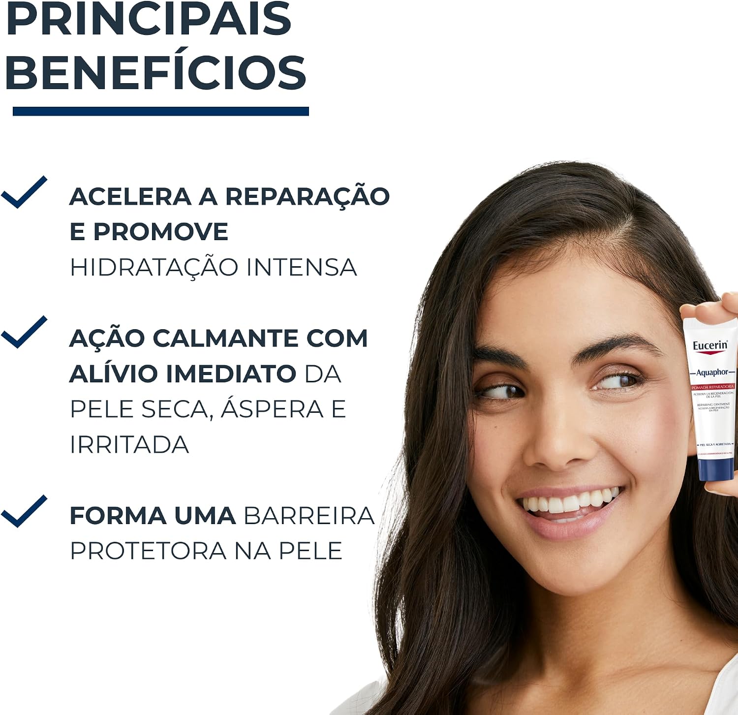EUCERIN Pomada Reparadora Aquaphor Duopack 10ml
