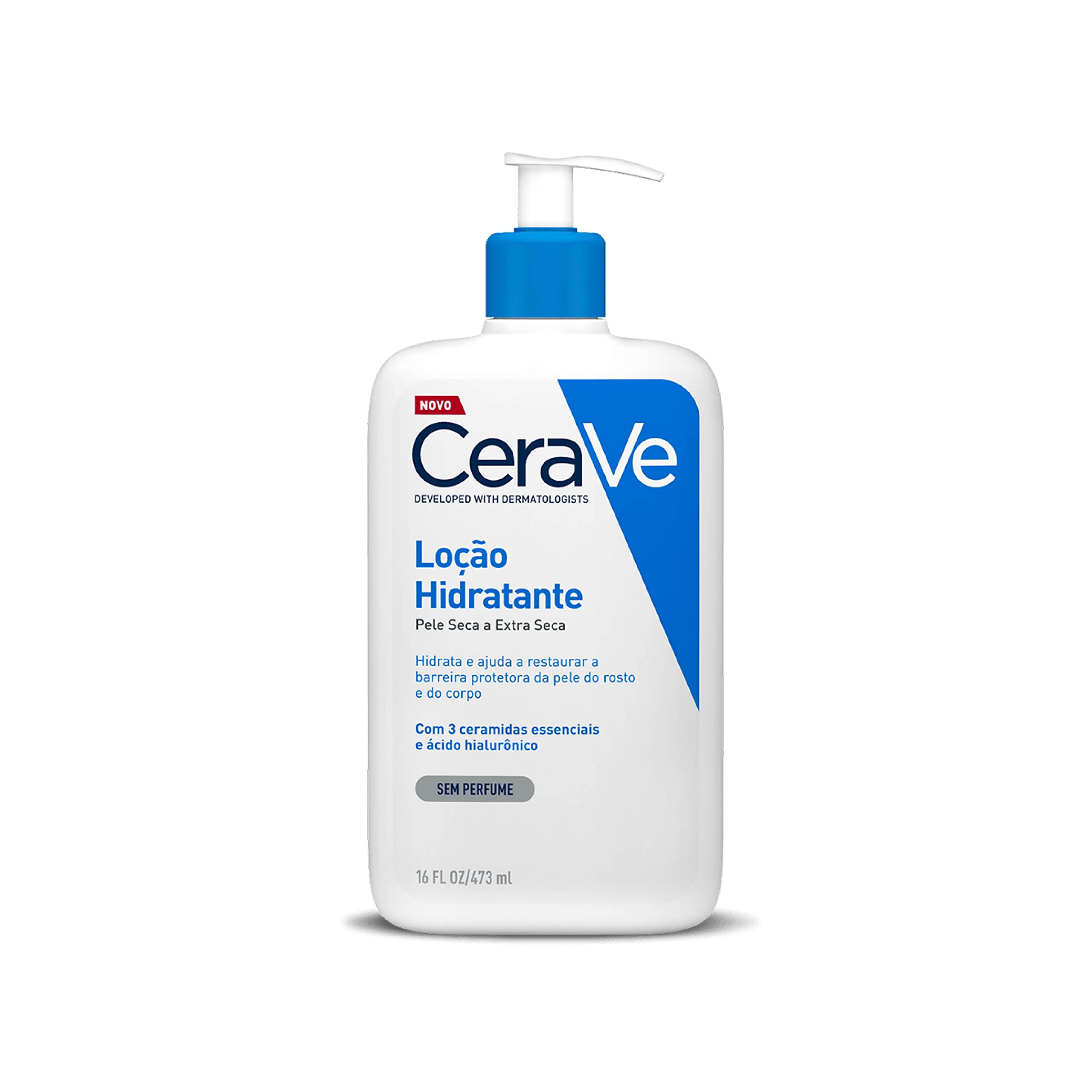 CeraVe Loção Hidratante Corporal com Ácido Hialurônico 473ml