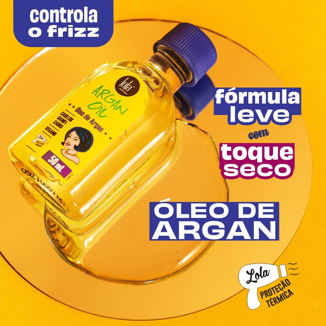 Argan Óleo Reparador 50ml, Lola Cosmetics