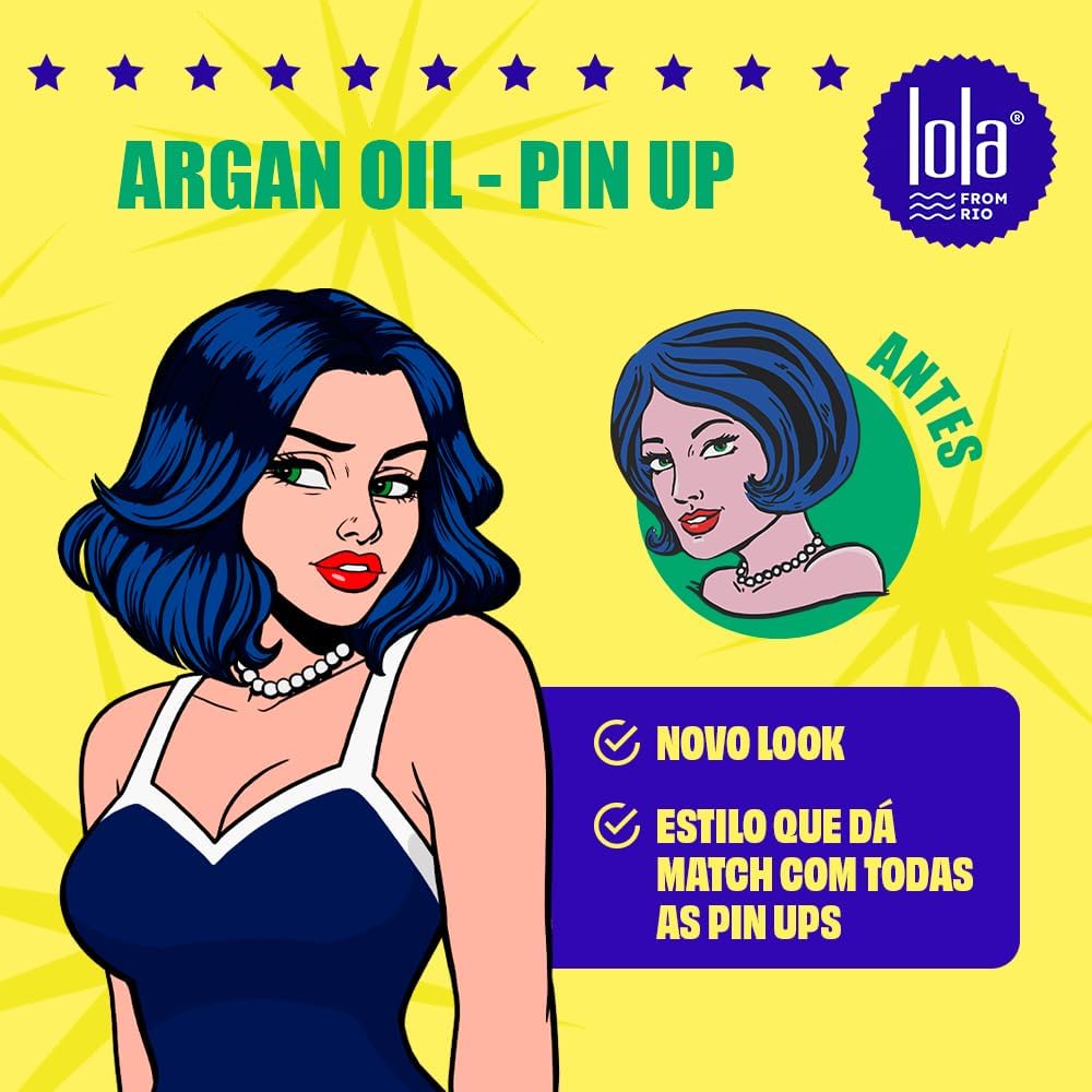 Argan Óleo Reparador 50ml, Lola Cosmetics