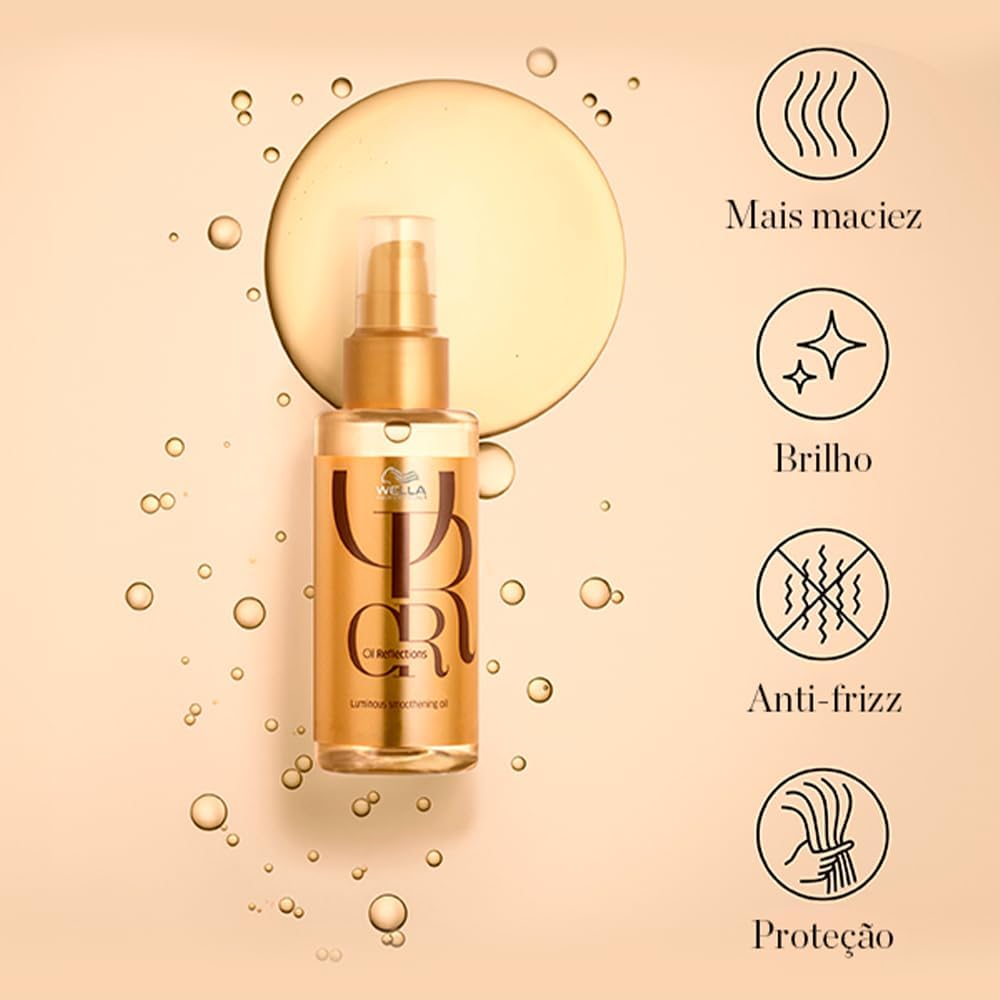 Óleo Capilar Oil Reflections Wella Professionals 100 ml