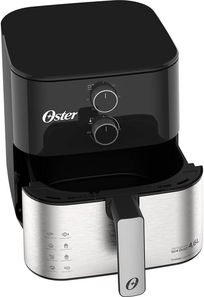 Fritadeira Sem Óleo Oster 127V - OFRT520, PRETO