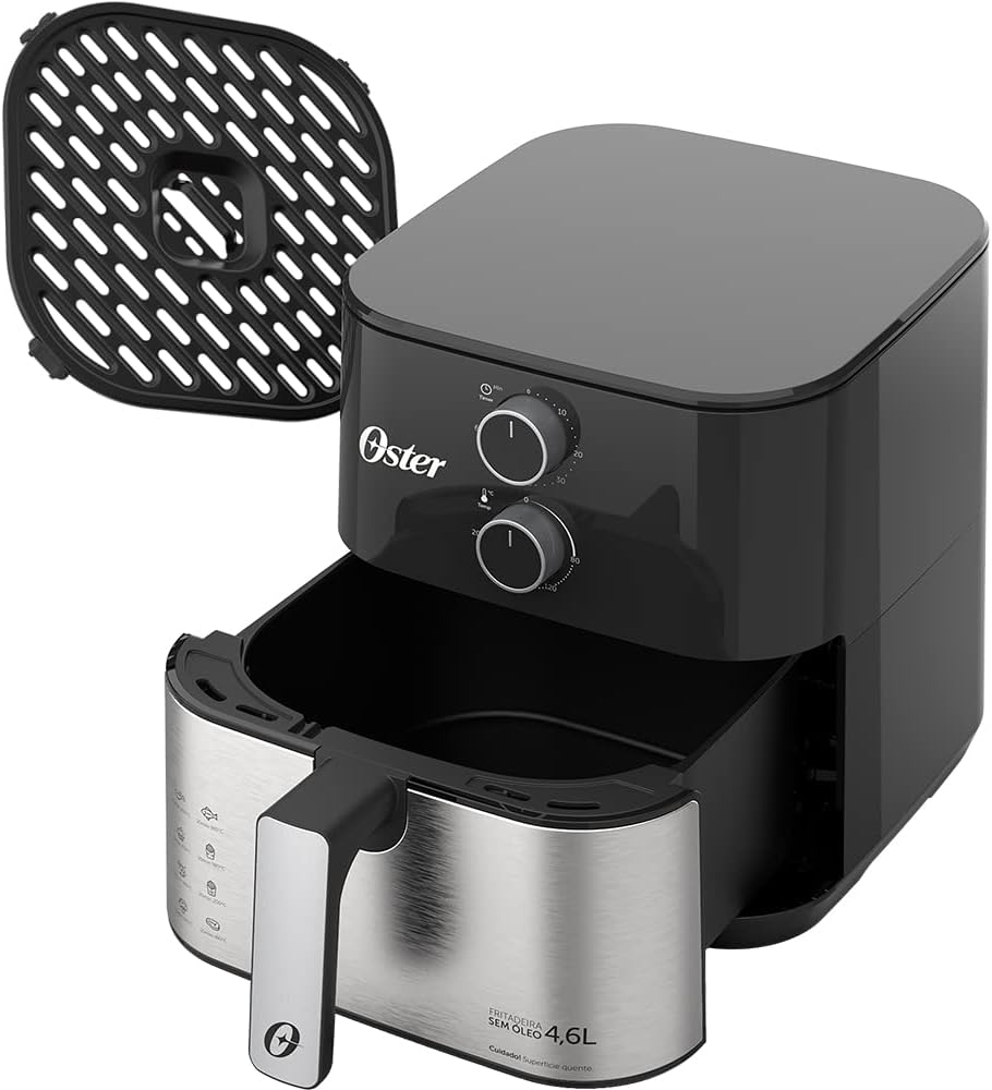 Fritadeira Sem Óleo Oster 127V - OFRT520, PRETO