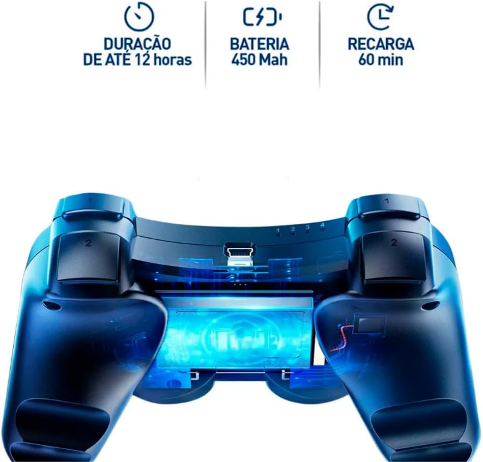 Video Game Retrô Infanto 4 - Console Retrô com 44 mil jogos antigos (2 controles) (Sem fio)