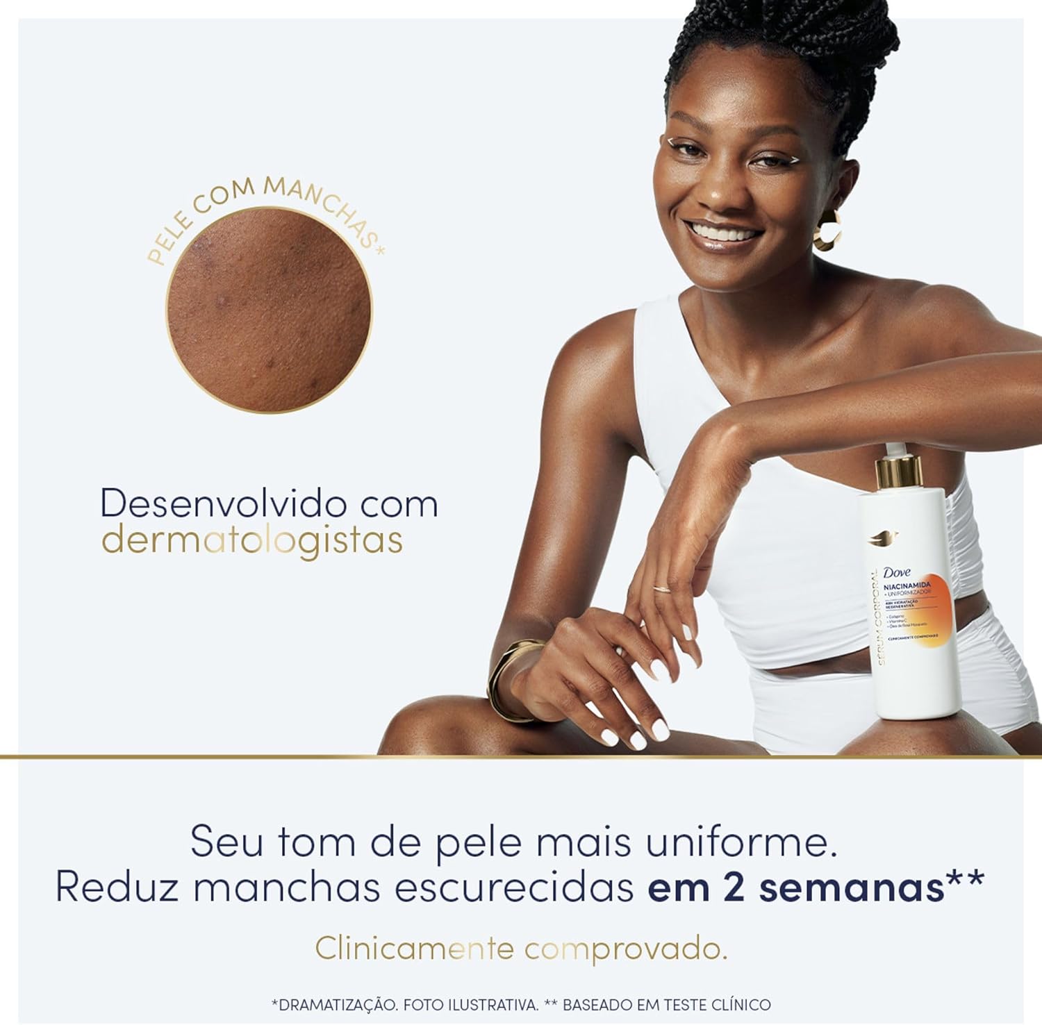 Dove Sérum Hidratante Corporal Niacinamida + Uniformizador 380ml