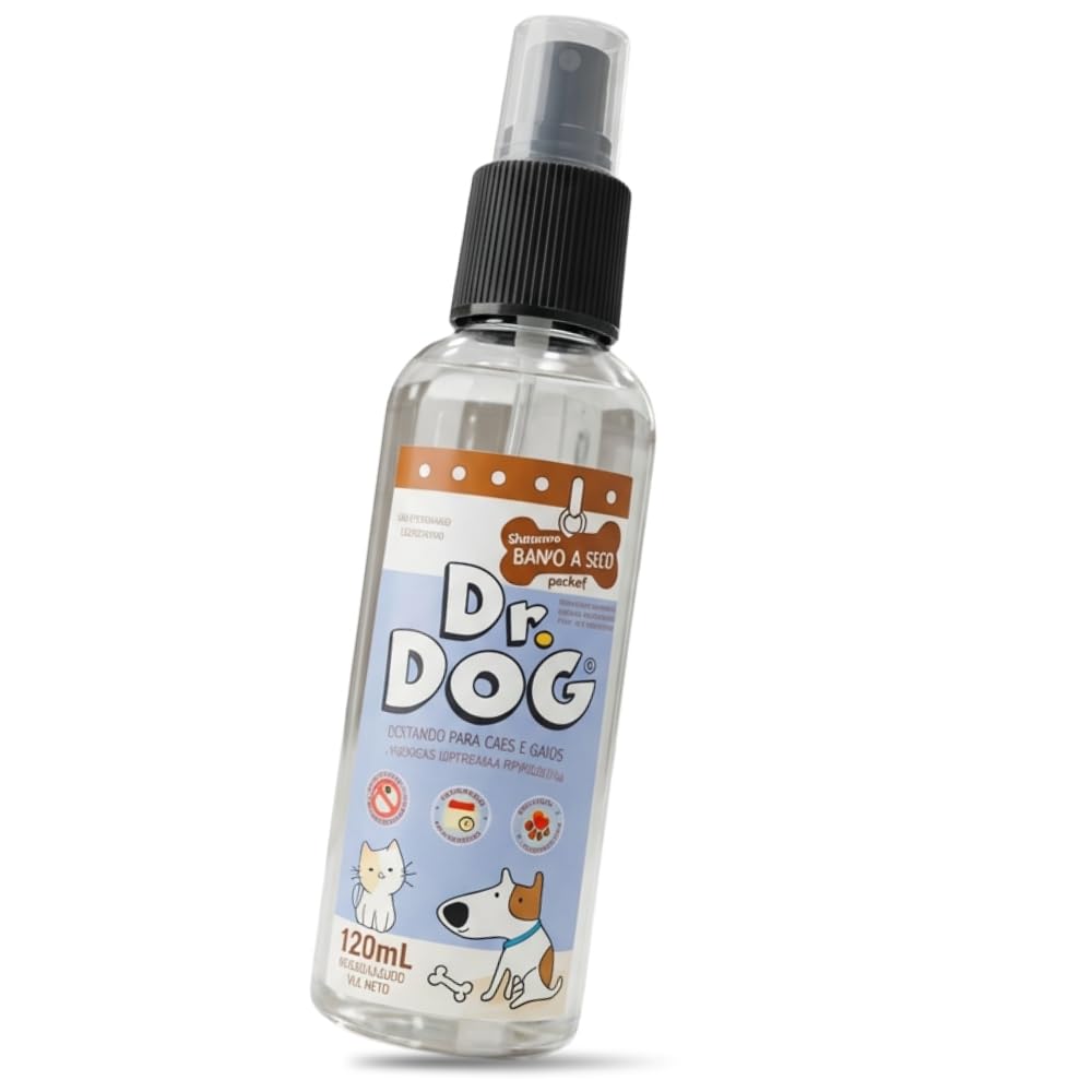 Banho a Seco Limpa Patinhas Higienizador Dr Dog