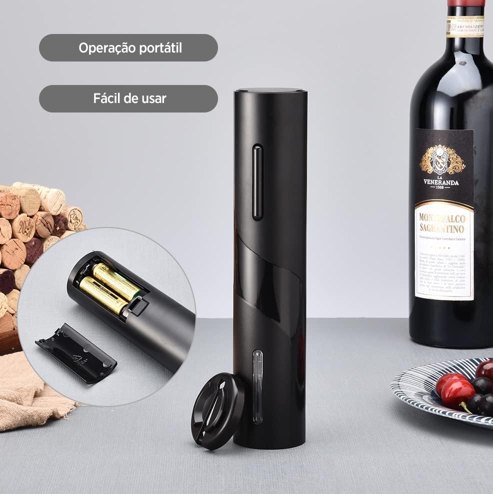 FBXGT Abridor de Vinho Eletrico - Saca Rolhas Vinho Eletrico Kit Abridor de Garrafa 7 em 1