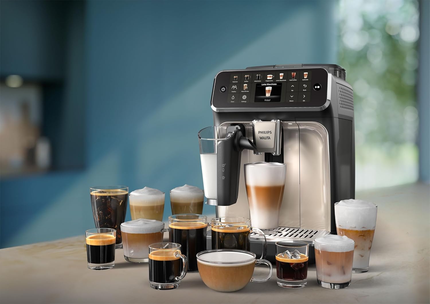 Philips Walita Cafeteira Espresso Superautomática Série 5500