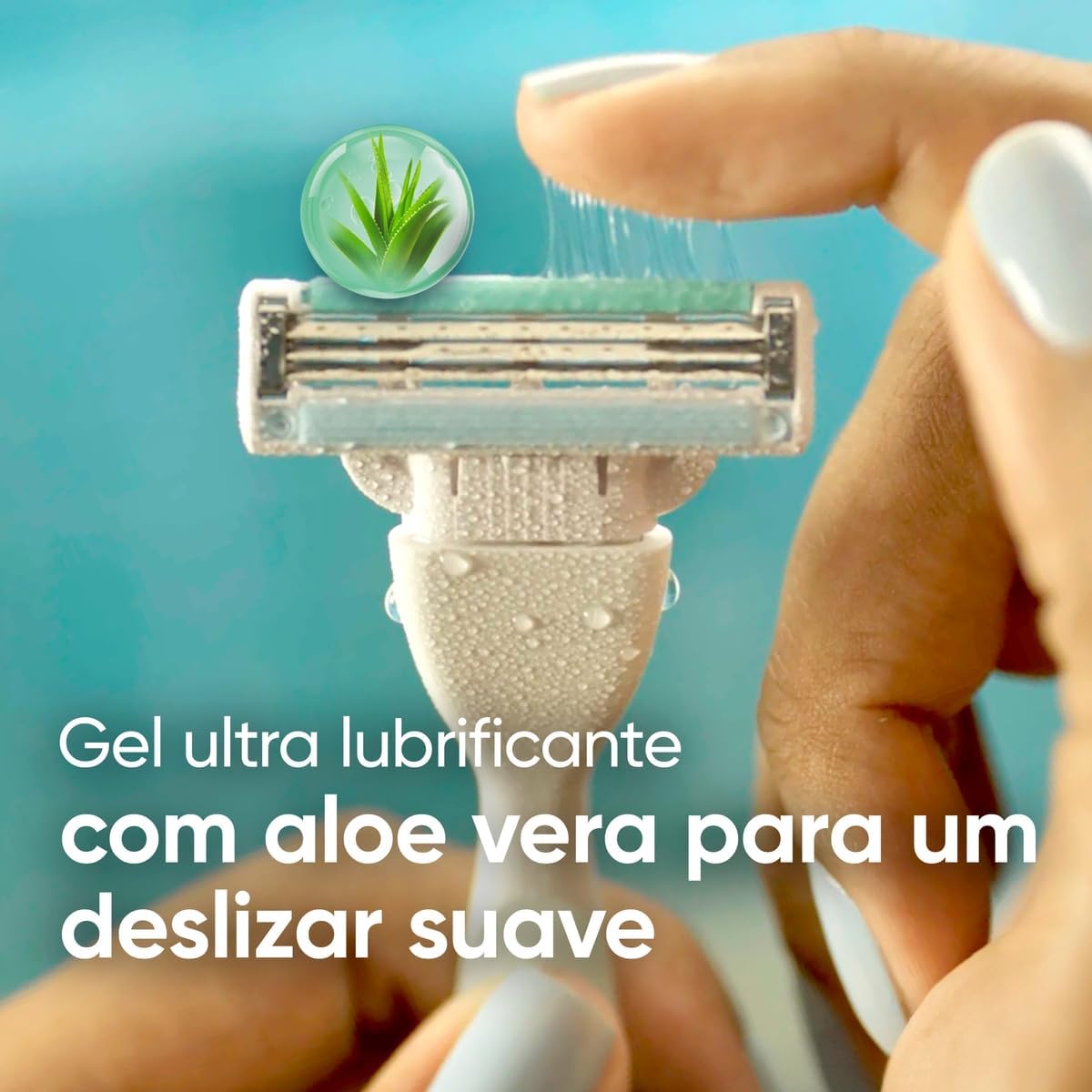 Gillette Venus Pele Sensível Aparelho de Depilar com Aloe Vera