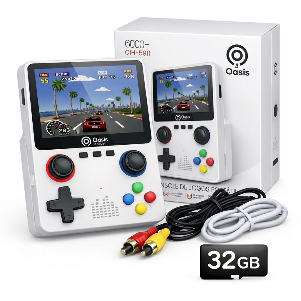 Console Portátil Retrô Oásis OIH-5911